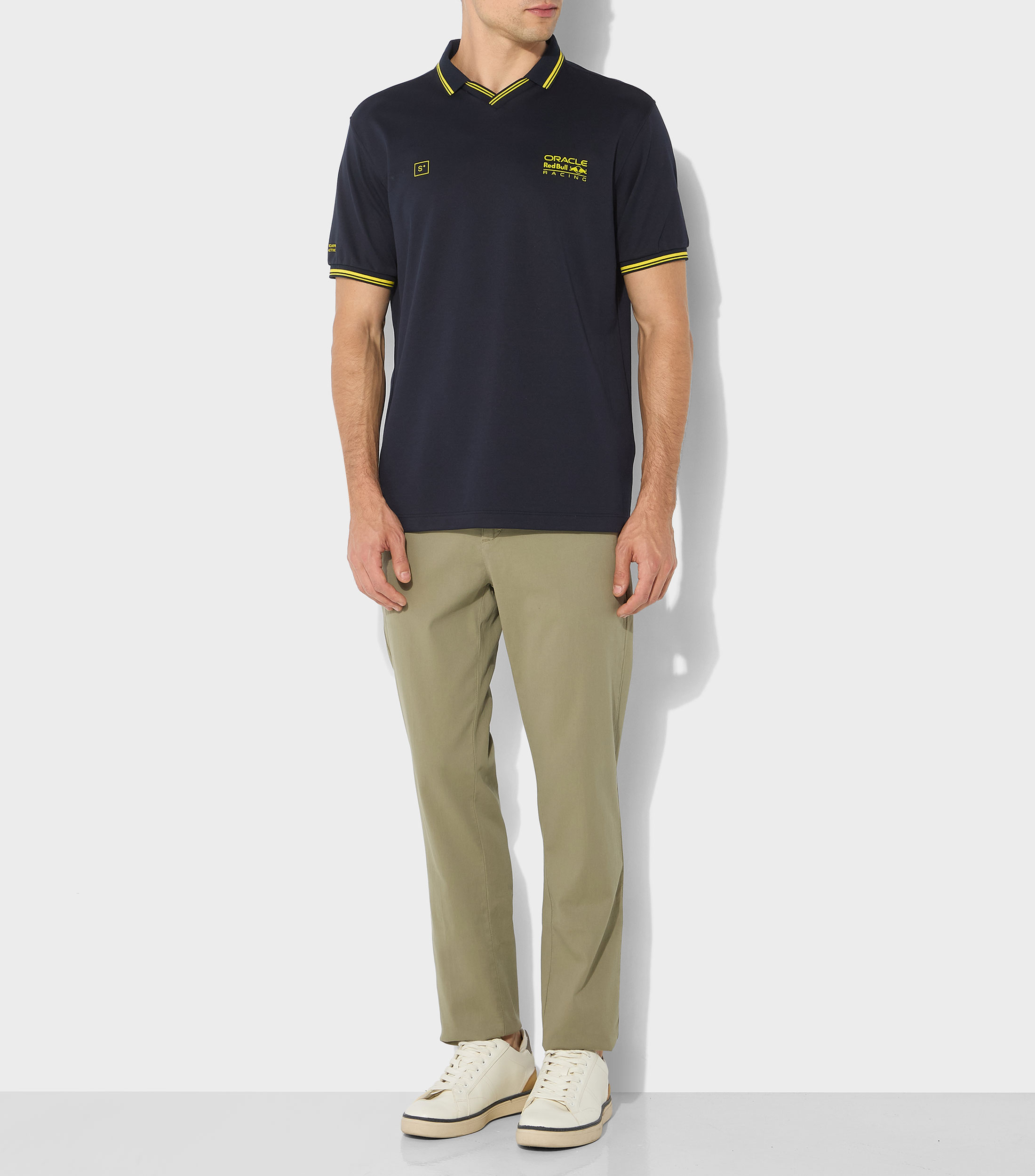 Playera tipo polo manga corta Hombre